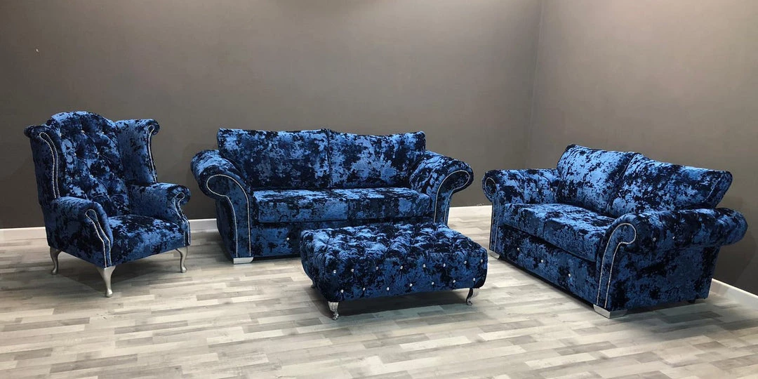 Velvetsofa PREMIUM SOFAS BALMEIN EXCLUSIVE LUSTRO CRUSHED VELVET SOFA RANGE 8 Velvetsofa PREMIUM SOFAS BALMEIN EXCLUSIVE LUSTRO CRUSHED VELVET SOFA RANGE