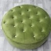Furniture Imports LTD Round Sofa Half Upholstery Footstool 3+2 SOFAS