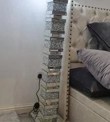 FIL Crushed Diamond Layers Floor Lamp LAMPS