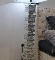 FIL Crushed Diamond Layers Floor Lamp LAMPS
