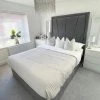 FIL LYON BEDFRAME IN PLUSH VELVET BED COLLECTION