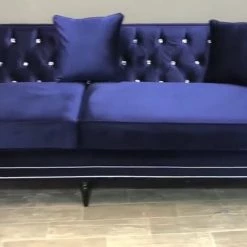 Velvetsofa SOFAS Belvadere French Velvet Sofa Range