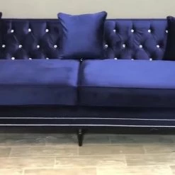 Velvetsofa SOFAS Belvadere French Velvet Sofa Range