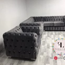 Velvetsofa SOFAS Knightsbridge Velvet Sofa Range