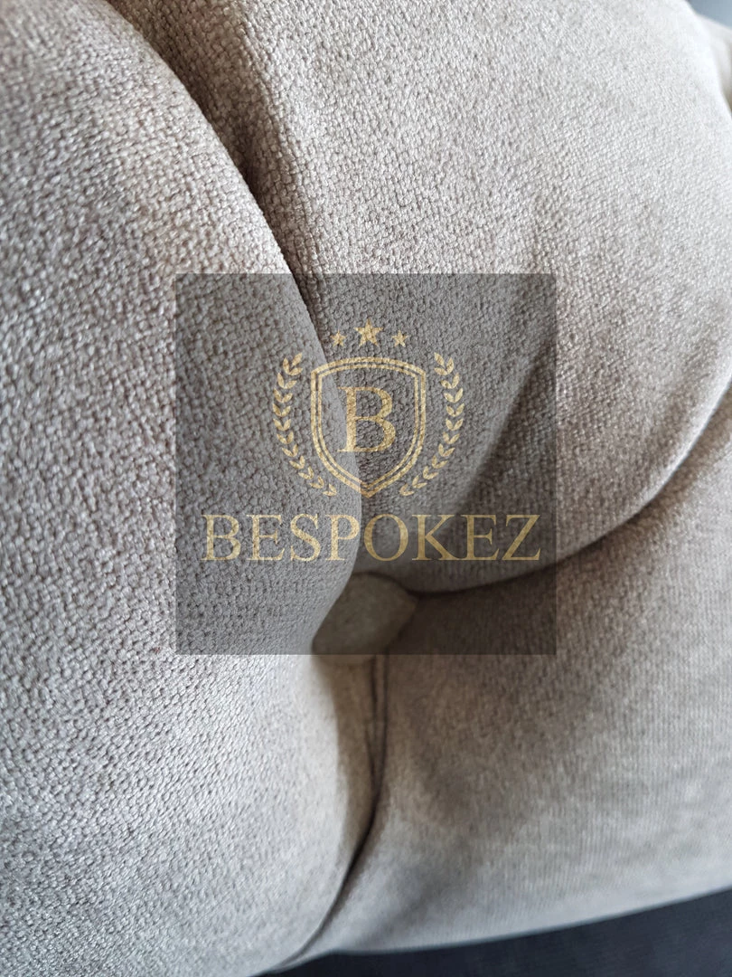 BESPOKEZ Santiago Plush Velvet Bedstead 9 BESPOKEZ Santiago Plush Velvet Bedstead