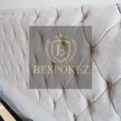 BESPOKEZ Santiago Plush Velvet Bedstead 25 BESPOKEZ Santiago Plush Velvet Bedstead