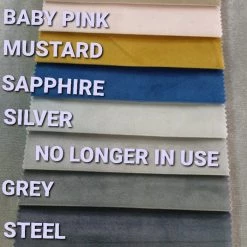 FIL RYMAN BED IN PLUSH VELVET BED COLLECTION