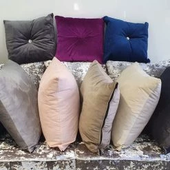 Furniture Imports LTD SOFAS French Velvet Cushions