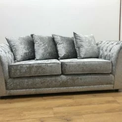 Velvetsofa Rachel Glitter Crushed Velvet Sofa Range