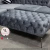 TURKISH DUBAI SOFA COLLECTION Chesterfield Luxury Velvet Footstools/Pouffe - Only For Dubai Sofa
