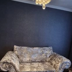 Velvetsofa CHELSEA LUSTRO CRUSHED VELVET SOFA RANGE