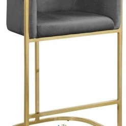 Furniture Imports LTD Hilton Luxury Metal Plating Barstool - 5 Colours