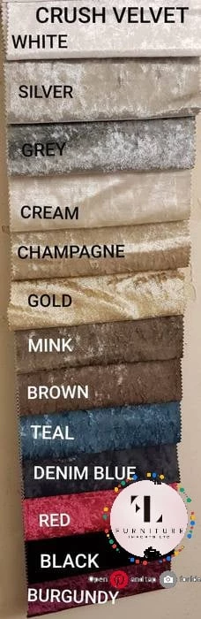 BESPOKEZ Santiago Plush Velvet Bedstead 17 BESPOKEZ Santiago Plush Velvet Bedstead