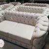 Furniture Imports LTD SALE ITEMS Khalifah Sofa 3+2 Sofa In Cream
