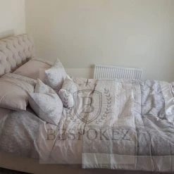 BESPOKEZ Santiago Plush Velvet Bedstead 29 BESPOKEZ Santiago Plush Velvet Bedstead