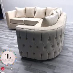 Velvetsofa.co.uk Arianna Premier Velvet Corner Sofa