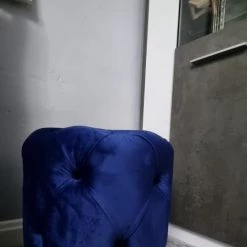 TURKISH Khalifah Round Luxury Velvet Stools - Available In Many Colours SALE ITEMS