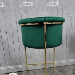 Furniture Imports LTD Hilton Luxury Metal Plating Barstool - 5 Colours