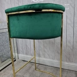 Furniture Imports LTD Hilton Luxury Metal Plating Barstool - 5 Colours