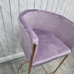 Furniture Imports LTD Hilton Luxury Metal Plating Barstool - 5 Colours