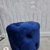 TURKISH Khalifah Round Luxury Velvet Stools - Available In Many Colours SALE ITEMS
