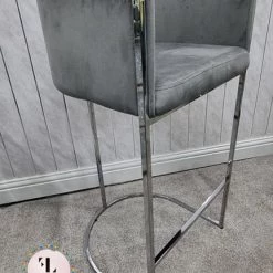 Furniture Imports LTD Hilton Luxury Metal Plating Barstool - 5 Colours