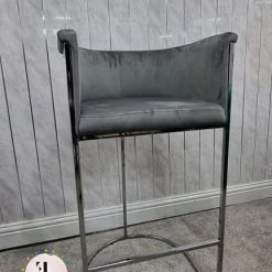 Furniture Imports LTD Hilton Luxury Metal Plating Barstool - 5 Colours