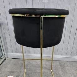 Furniture Imports LTD Hilton Luxury Metal Plating Barstool - 5 Colours