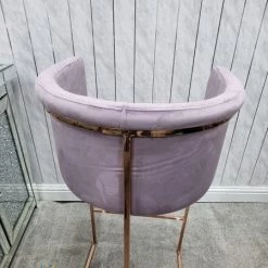 Furniture Imports LTD Hilton Luxury Metal Plating Barstool - 5 Colours