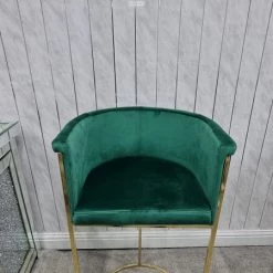 Furniture Imports LTD Hilton Luxury Metal Plating Barstool - 5 Colours