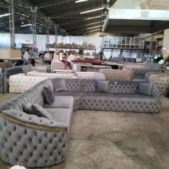 TURKISH Bvlgari Corner Sofa Range Plush Velvet - Choose Combination DUBAI SOFA COLLECTION 18 TURKISH Bvlgari Corner Sofa Range Plush Velvet - Choose Combination DUBAI SOFA COLLECTION
