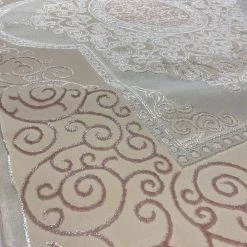 Furniture Imports LTD Calliope Rug 240 X 145 PINK & CREAM SALE ITEMS