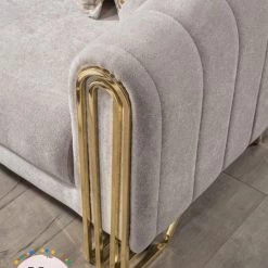 TURKISH DUBAI SOFA COLLECTION Elicante 3+2 Range Plush Velvet - Choose Combination