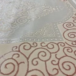 Furniture Imports LTD Calliope Rug 240 X 145 PINK & CREAM SALE ITEMS