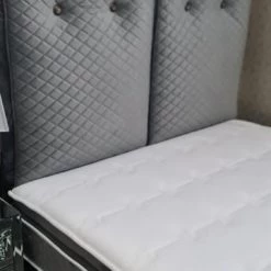 TURKISH Colorado Divan Ottoman Bedframe GREY