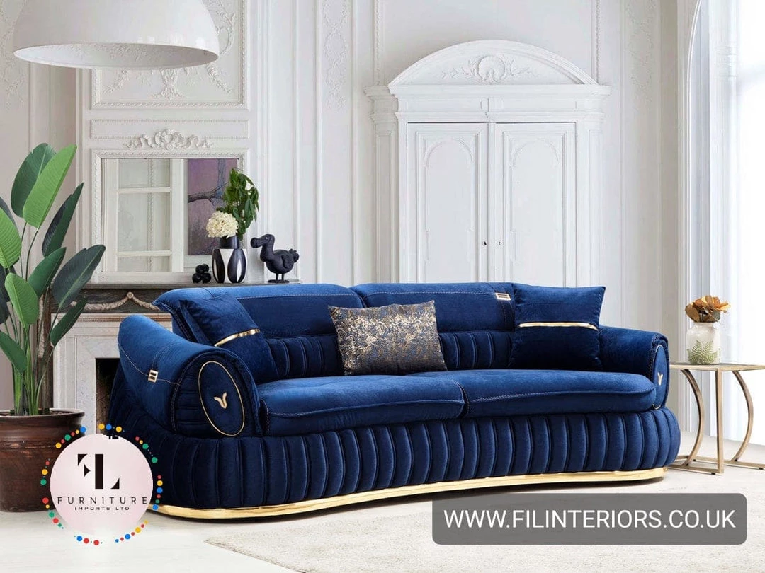 TURKISH DUBAI SOFA COLLECTION Castillo Velvet Sofa 3+2 Range Plush Velvet - Choose Combination 20 TURKISH DUBAI SOFA COLLECTION Castillo Velvet Sofa 3+2 Range Plush Velvet - Choose Combination