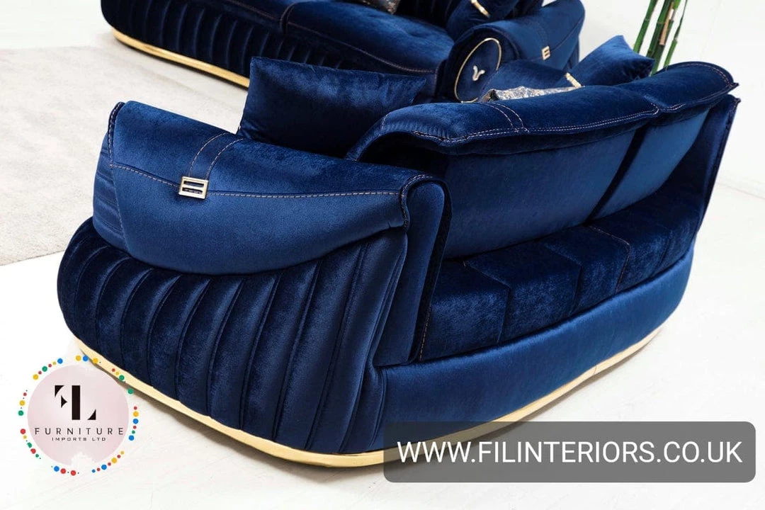 TURKISH DUBAI SOFA COLLECTION Castillo Velvet Sofa 3+2 Range Plush Velvet - Choose Combination 21 TURKISH DUBAI SOFA COLLECTION Castillo Velvet Sofa 3+2 Range Plush Velvet - Choose Combination