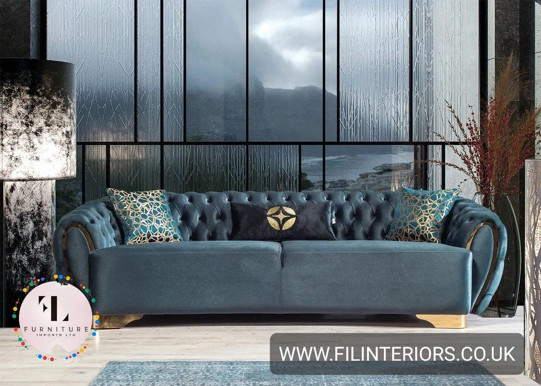 TURKISH Rubix Sofa 3+2 Range Plush Velvet - Choose Combination DUBAI SOFA COLLECTION 8 TURKISH Rubix Sofa 3+2 Range Plush Velvet - Choose Combination DUBAI SOFA COLLECTION