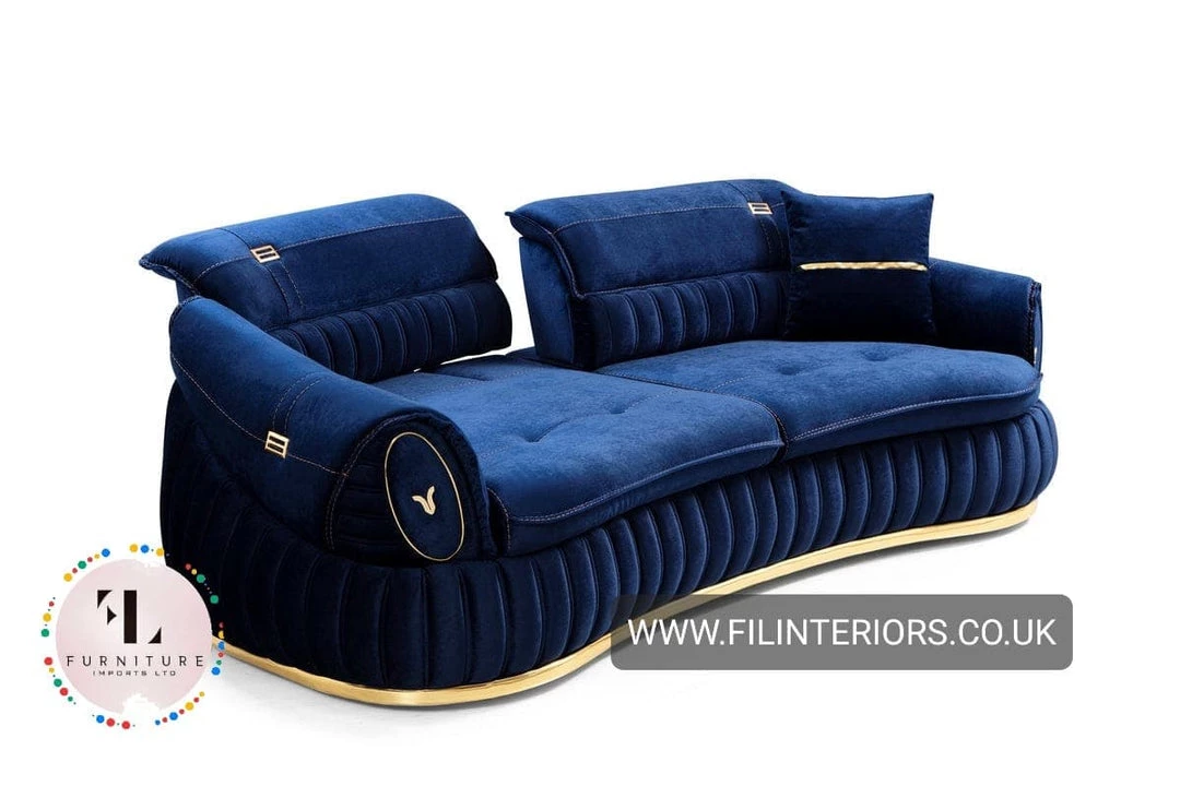 TURKISH DUBAI SOFA COLLECTION Castillo Velvet Sofa 3+2 Range Plush Velvet - Choose Combination 22 TURKISH DUBAI SOFA COLLECTION Castillo Velvet Sofa 3+2 Range Plush Velvet - Choose Combination