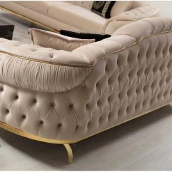 Furniture Imports LTD Konan 3+2 Seater Sofa Range In Plush Velvet