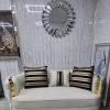 Furniture Imports LTD Rolex Premium Sofa 2 Seater In Cream & Gold