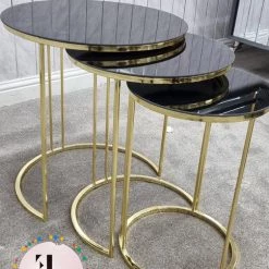 Bysol Ayla Nest Of 3 Tables 17 Bysol Ayla Nest Of 3 Tables