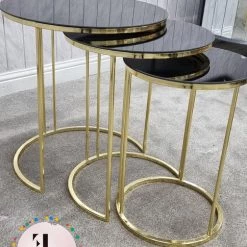 Bysol Ayla Nest Of 3 Tables 18 Bysol Ayla Nest Of 3 Tables