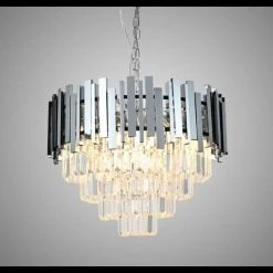 Furniture Imports LTD Round Led Chandelier Ceiling Light