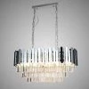 Furniture Imports LTD Oval Led Chandelier Ceiling Light