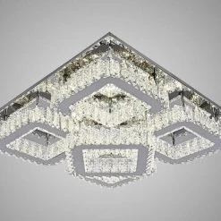 Furniture Imports LTD CHANDELIER 5 Layer Square Led Ceiling Light