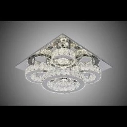 Furniture Imports LTD Modern Led Rings Ceiling Light CHANDELIER