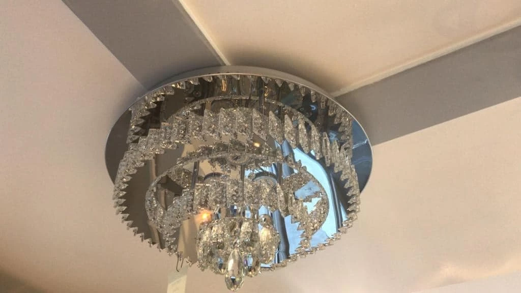 Furniture Imports LTD CHANDELIER 2 Layer Round Led Ceiling Light 3 Furniture Imports LTD CHANDELIER 2 Layer Round Led Ceiling Light