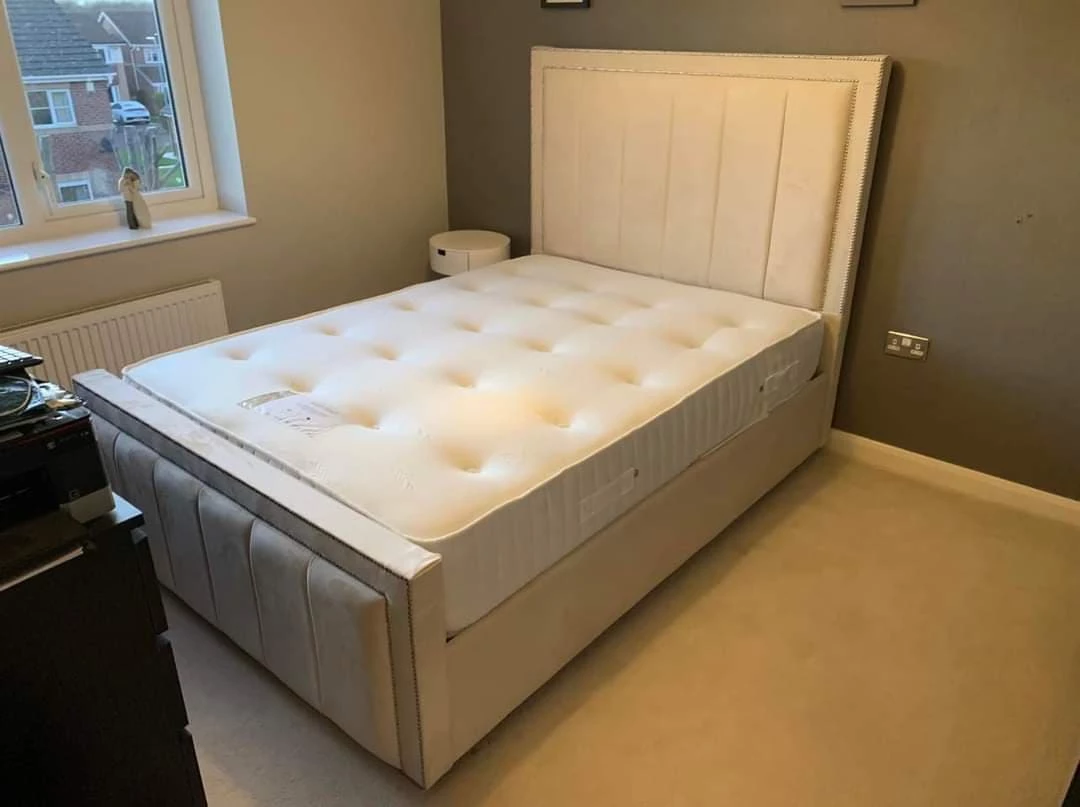 FIL BED COLLECTION CARMINE BED IN PLUSH VELVET 3 FIL BED COLLECTION CARMINE BED IN PLUSH VELVET