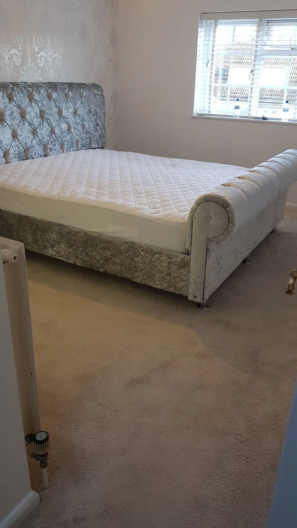 FIL CROWN SLEIGH CRUSHED VELVET BED BED COLLECTION 10 FIL CROWN SLEIGH CRUSHED VELVET BED BED COLLECTION